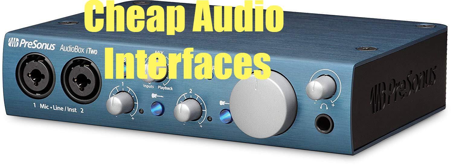 best budget audio interface