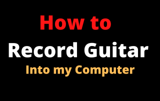 How do I record my guitar playing?