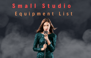 What do you need for a small home studio?