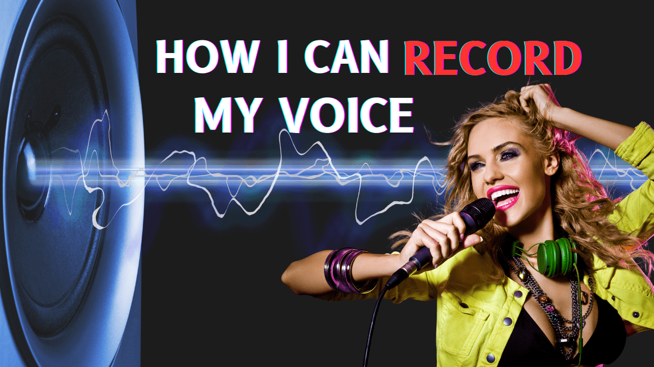 What do you need to record your voice at home?